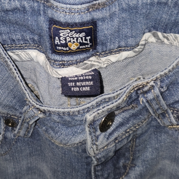 #### BLUE ASPHALT RIPPED SKINNY JEANS OVERALL - Picture 6 of 6